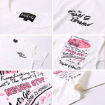 Load image into Gallery viewer, Eight-G Lot,8ST-31 Printed Tee Shirt &quot;Never Stop&quot;
