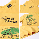 Load image into Gallery viewer, Eight-G Lot,8ST-31 Printed Tee Shirt &quot;Never Stop&quot;
