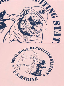 Eight-G Lot,8ST-TS18 Printed Tee Shirt "U.S.Marines"