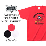 画像をギャラリービューアに読み込む, Eight-G Lot,8ST-TS20 Printed Tee Shirt &quot;428th Fighter&quot;
