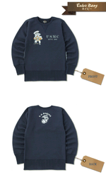 Load image into Gallery viewer, Eight-G Lot,8SW-12 Printed Sweatshirts &quot;Devil Dogs&quot;
