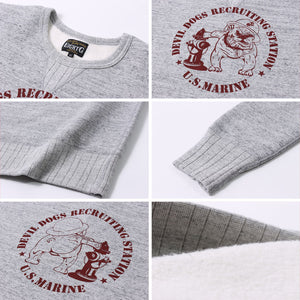 Eight-G Lot,8SW-15 Printed Sweatshirts "Devil Dogs"