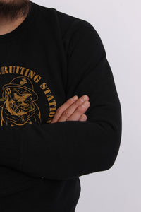 Eight-G Lot,8SW-15 Printed Sweatshirts "Devil Dogs"