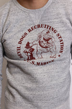 Load image into Gallery viewer, Eight-G Lot,8SW-15 Printed Sweatshirts &quot;Devil Dogs&quot;
