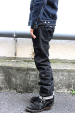 Load image into Gallery viewer, Eight-G Lot,8WK-07-KING Black Denim Bush Pants(40inch)
