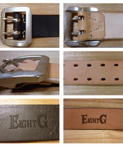 Eight-G Lot,8BT-02 Leather Belt(32,34,36,38inch)
