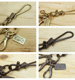 Load image into Gallery viewer, Eight-G Lot,8KH-01 Brass Key Ring
