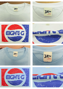 Eight-G Lot,8ST-TS09 Printed Tee Shirt "Drink Parody"