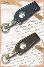 Load image into Gallery viewer, Eight-G Lot,8KH-03 Leather Key Ring
