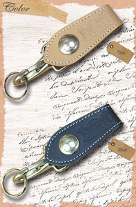 Eight-G Lot,8KH-03 Leather Key Ring