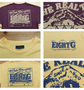 Eight-G Lot,8ST-19 Printed Tee Shirt "Label"