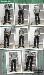 画像をギャラリービューアに読み込む, Eight-G Lot,104-WA-KING50-52 Loose Fit Jeans(50,52inch)
