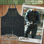 Load image into Gallery viewer, Eight-G Lot,8AP-02 Denim Work Apron
