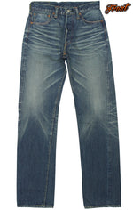 Load image into Gallery viewer, Eight-G Lot,602-RV2 Vintage Style 15oz Tight Fit Jeans(Weathered)
