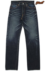 画像をギャラリービューアに読み込む, Eight-G Lot,602-RV Vintage Style 15oz Tight Fit Jeans(Weathered)
