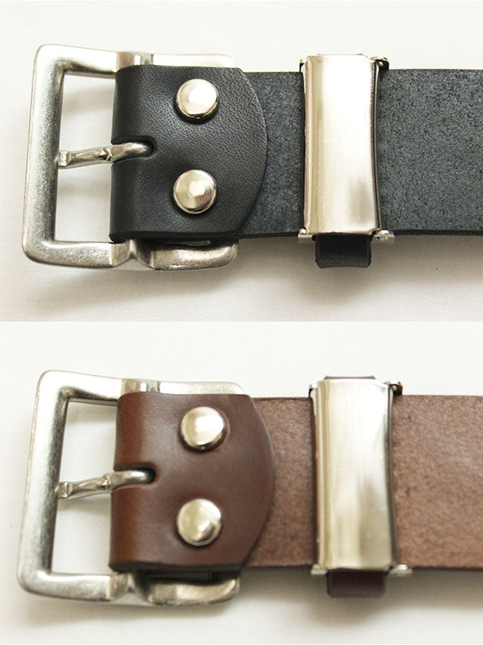 Eight-G Lot,8BT-07B Leather Belt(Up to 44inch)