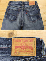 Load image into Gallery viewer, Eight-G Lot,602-RD3 Vintage Style 15oz Tight Fit Jeans(Weathered)
