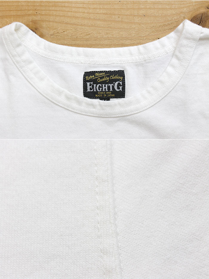 Eight-G Lot,8ST-01 Plain Tee Shirt