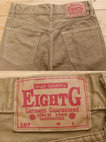 Load image into Gallery viewer, Eight-G Lot,102-52 Tight Fit Color Pants

