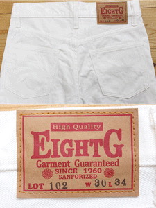 Eight-G Lot,102-52 Tight Fit Color Pants