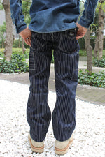 Load image into Gallery viewer, Eight-G Lot,8WK-04-KING Double Knee Wabash Stripe Painter&#39;s Pants(40inch)
