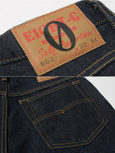 Eight-G Lot,ZERO-003 "Zero Series" Regular Fit Straight Jeans